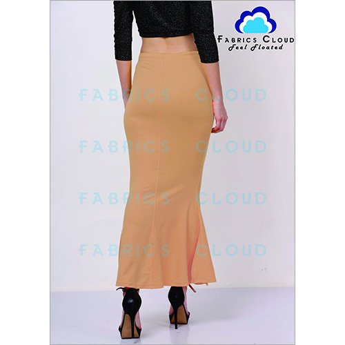 Saree Shilouette ( Flared And Stretchable With Drawstring) (Skin Colour) - Color: Skin