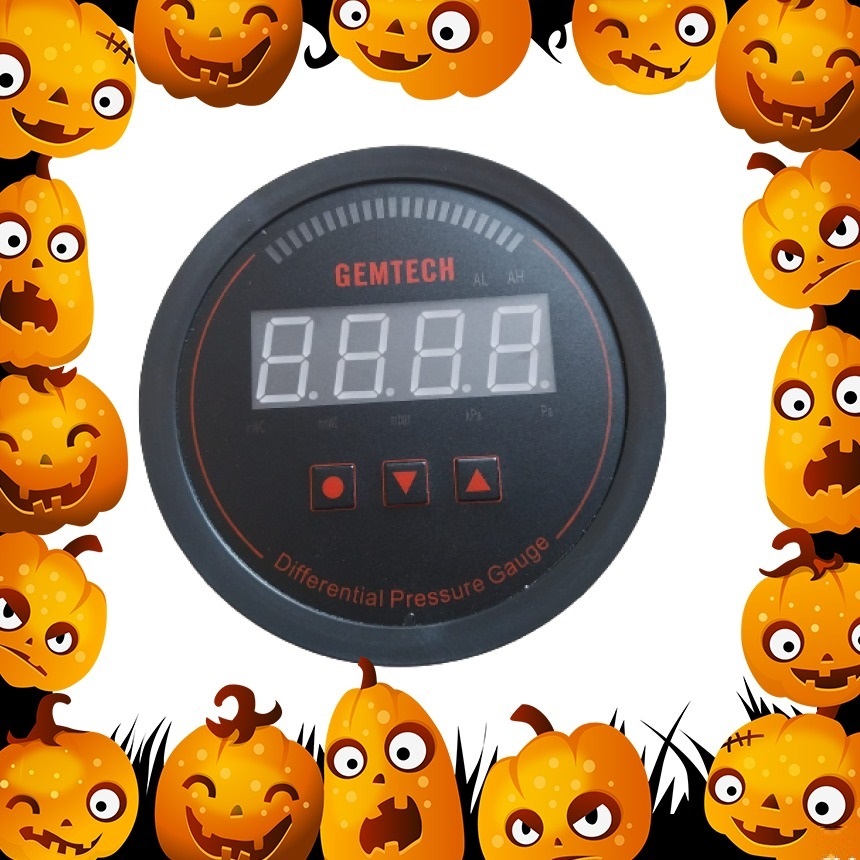 Gemtech Series 3000 Digital Pressure Gauge Range 0 To 3000 Pac