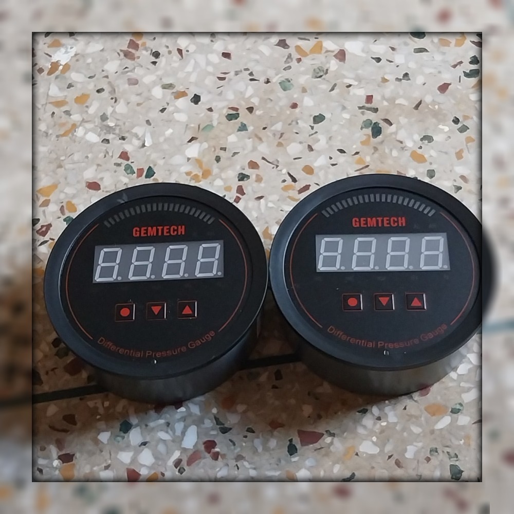 Gemtech Series 3000 Digital Pressure Gauge Range 0 To 60 Pac