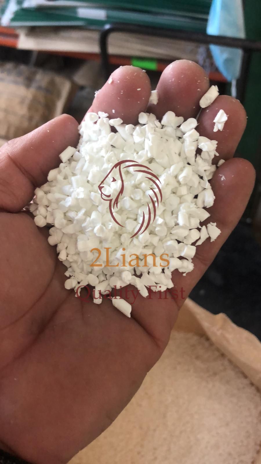 Pp Regrind White - Injection Molded Plastic Material, Compact Design For Eye Contact Lens Storage | Single Source Supply From Eye Contact Factory