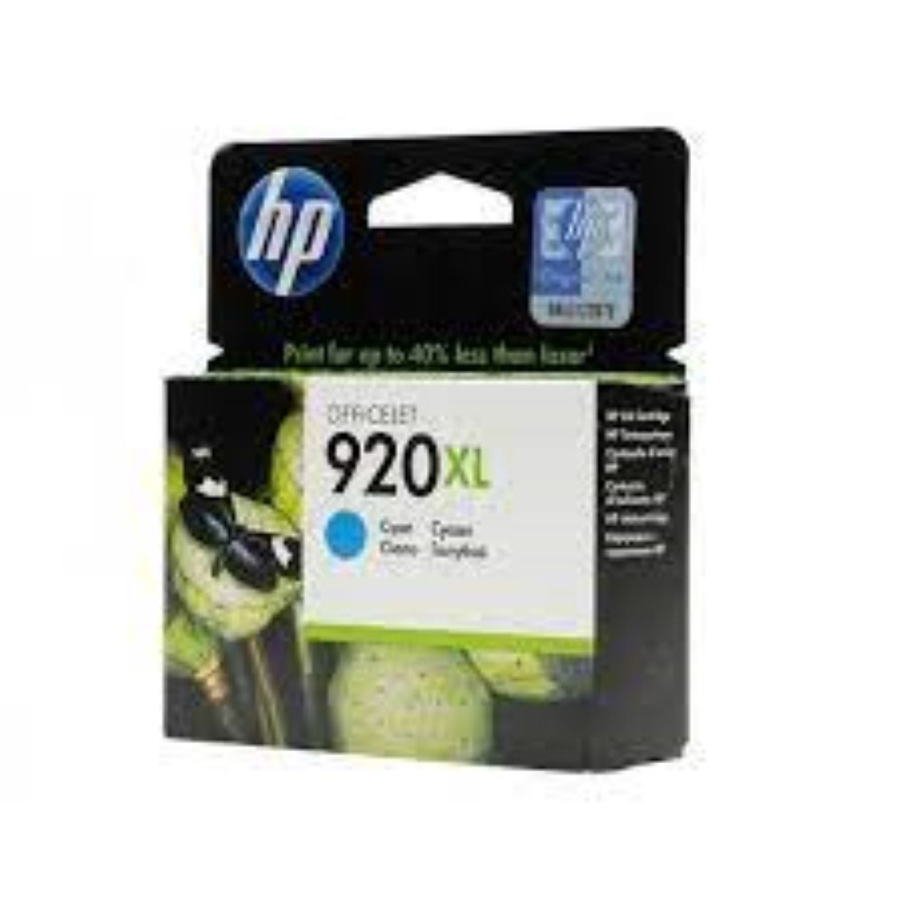 Hp 920xl High Yield Cyan Original Ink Cartridge - Application: Transfer Printing