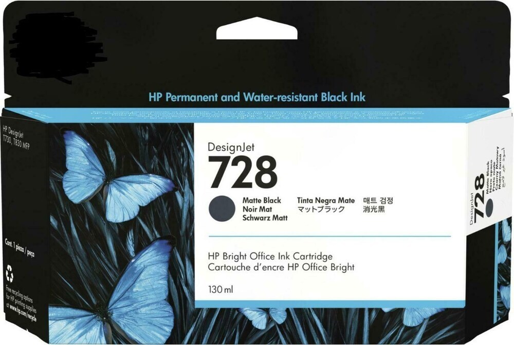 Bk/c/y/m Hp 728 Cartridge