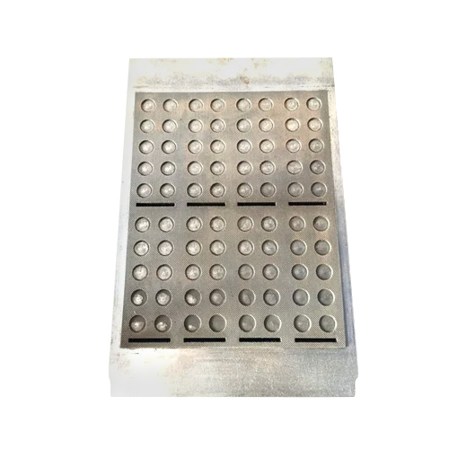 Blister Machine Change Parts - Stainless Steel Filling Plate, Grey & Silver | High Performance, Tool-less Changeover, Polished Finish