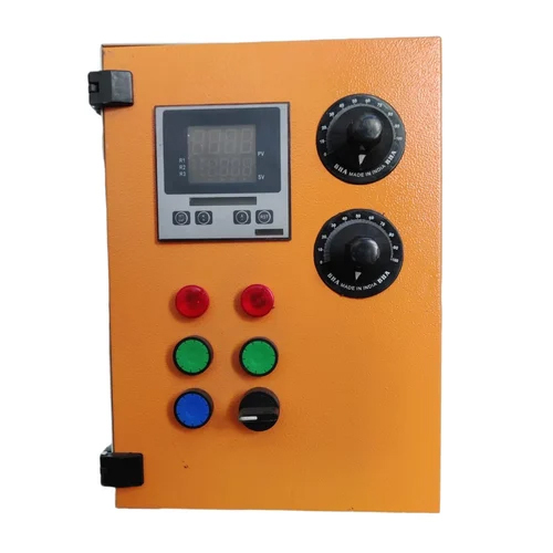 Single Phase Control Panel - 220 Volt, 50 Hertz | Durable Mild Steel, Sleek Painted Finish, Warranty Included