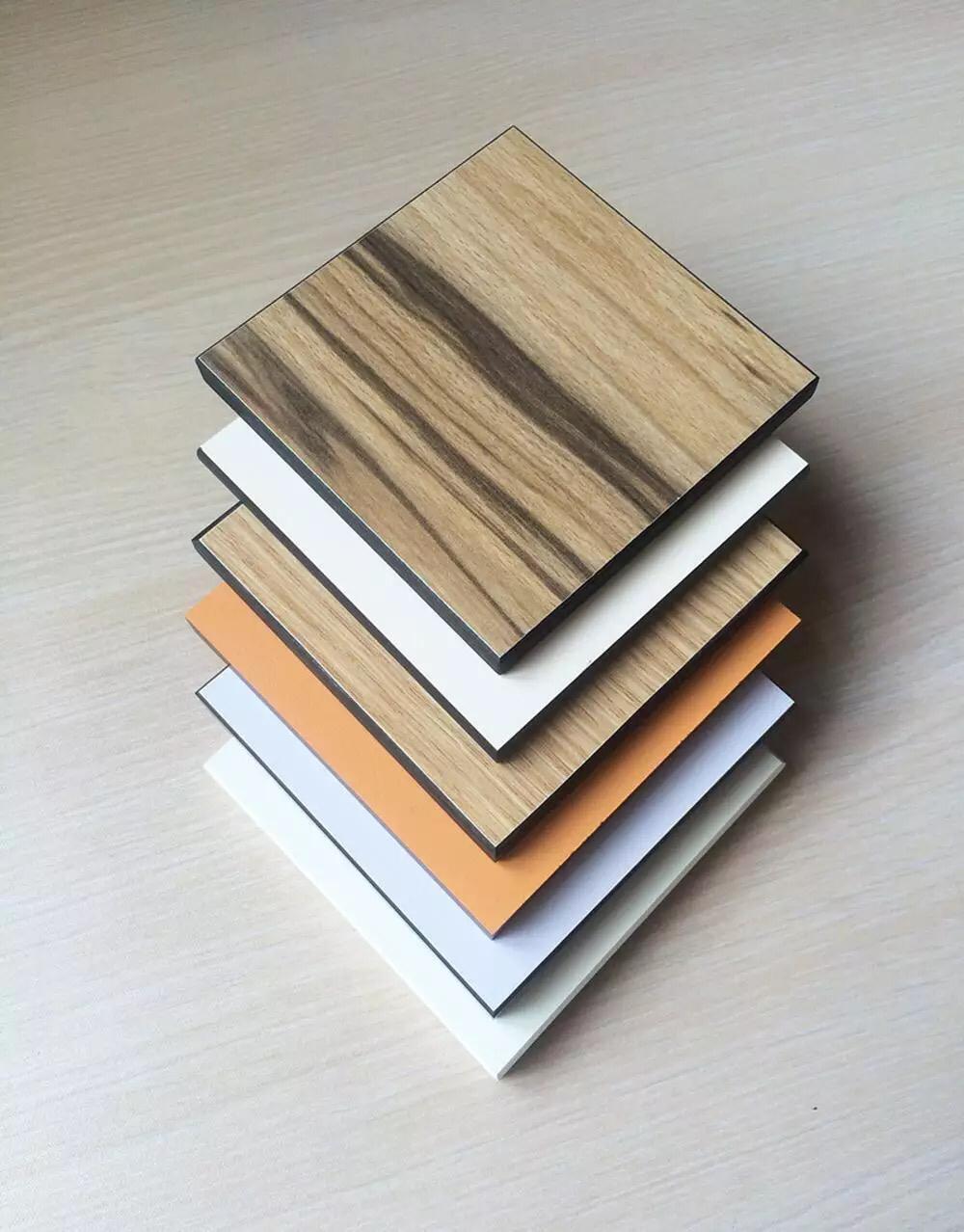 Hpl Exterior Laminated Sheet - Color: Brown