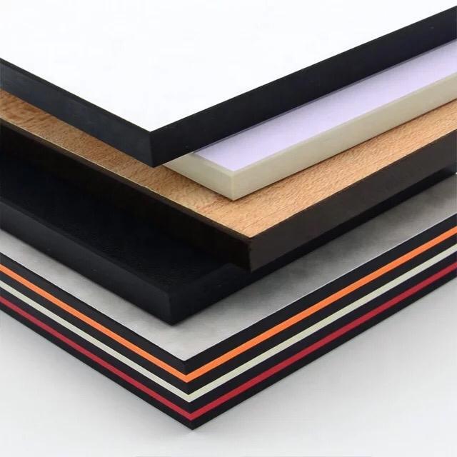 Hpl Exterior Laminated Sheet - Color: Brown