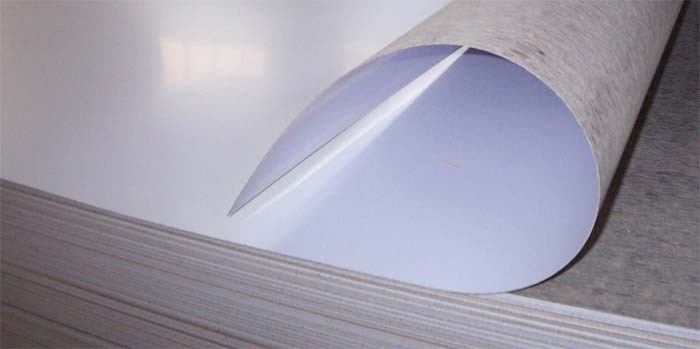 Non-dust Off White Laminate Sheet