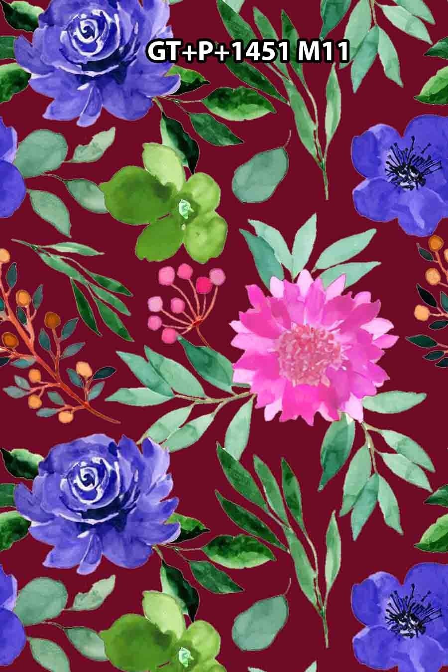 Digital Print Georgette Fabric - Attributes: Quick Dry