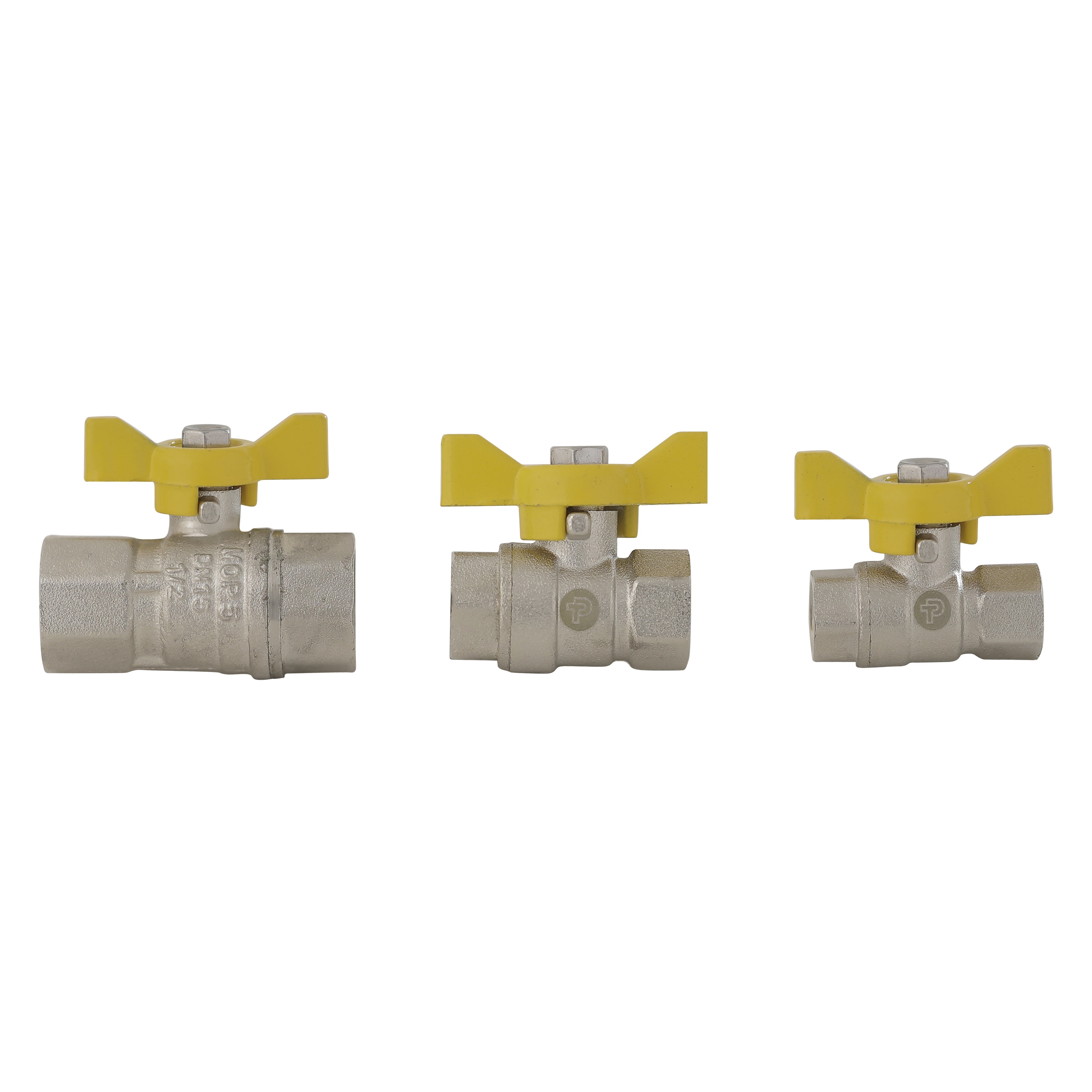 Gas Valve Butterfly Handle - Silver, Industrial Butterfly Valve , Convenient Ergonomic Design For Intuitive Operation And Quick Gas Flow Adjustment
