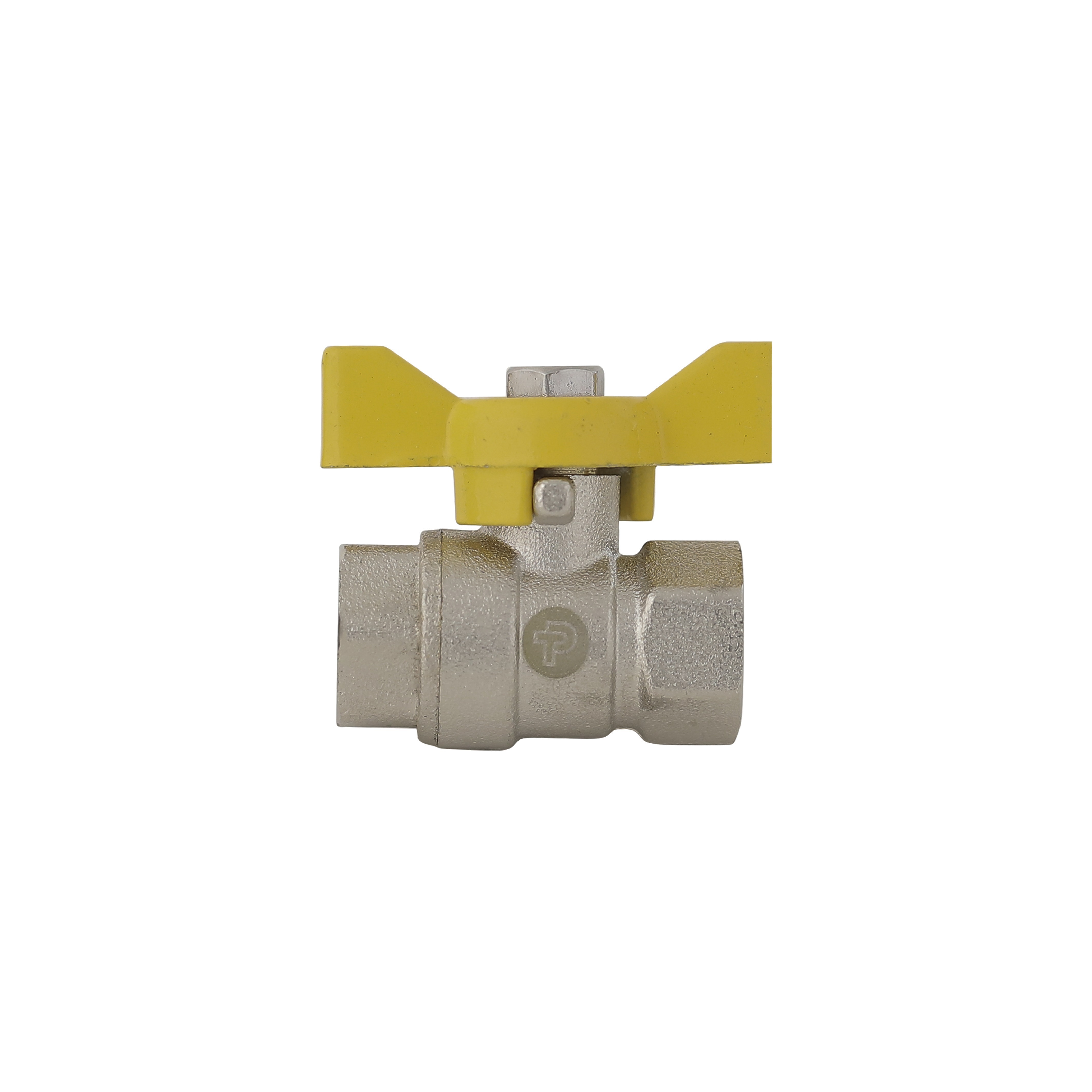 Gas Valve Butterfly Handle - Silver, Industrial Butterfly Valve , Convenient Ergonomic Design For Intuitive Operation And Quick Gas Flow Adjustment