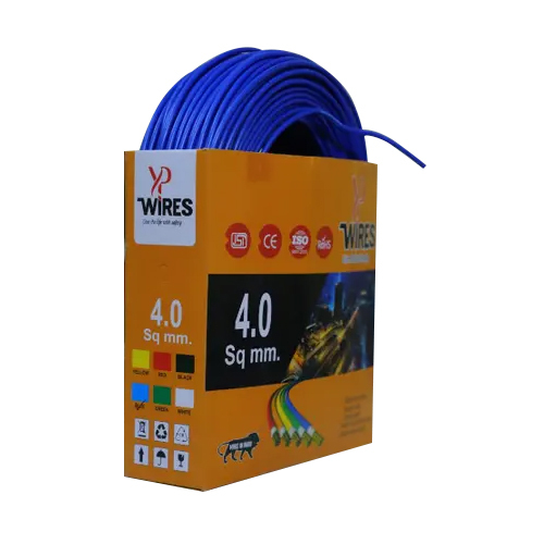 Blue Single Core Wire - Color: As Per Availability