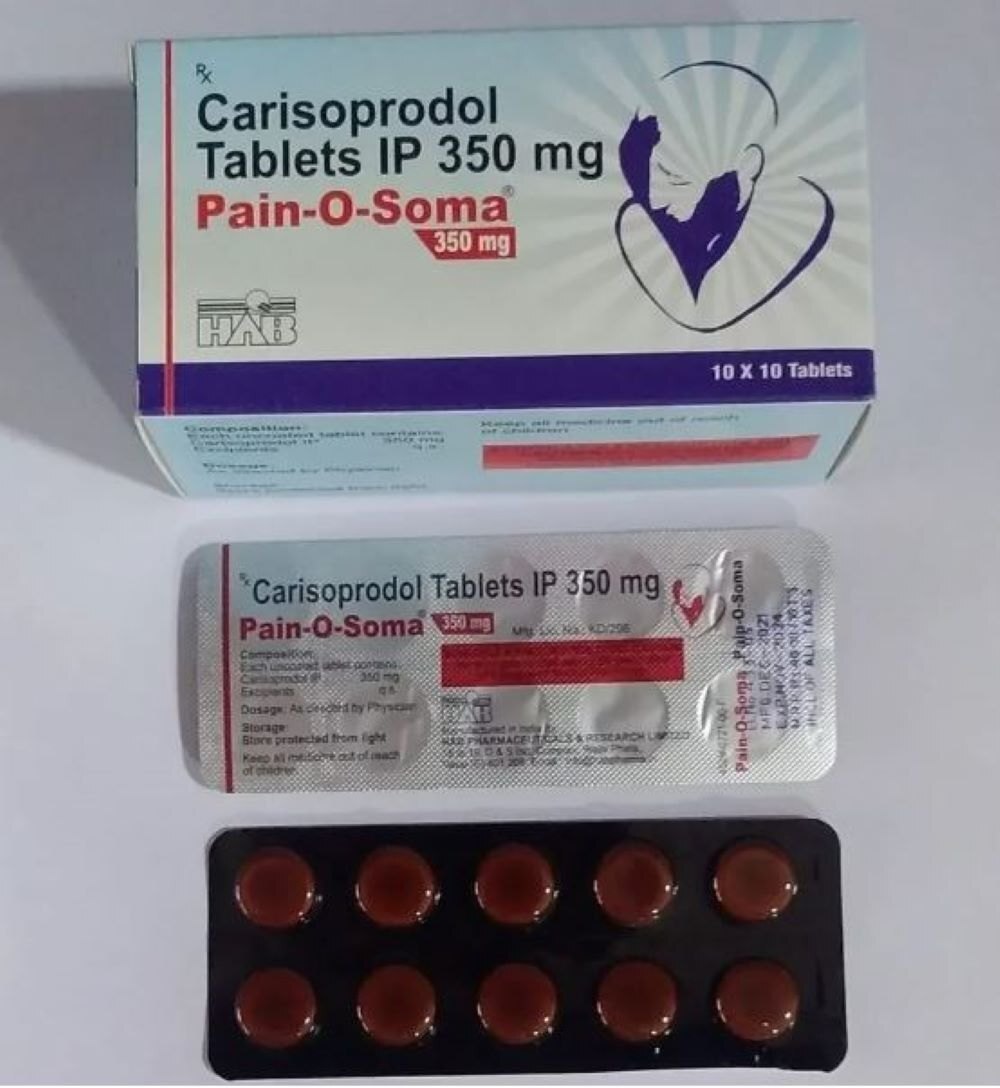Pain O Soma 350 - Drug Type: General Medicines