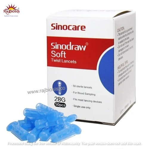 Sinocare Safe Aq रक्त ग्लूकोज परीक्षण स्ट्रिप