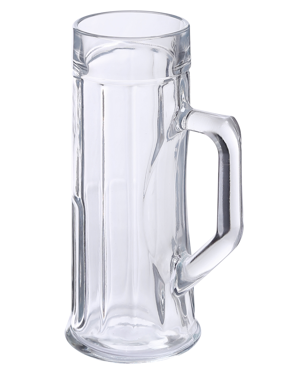 Oberglas Premium Ribbed Beer Mug 330 Ml Set Of 2pcs - Color: Transparent