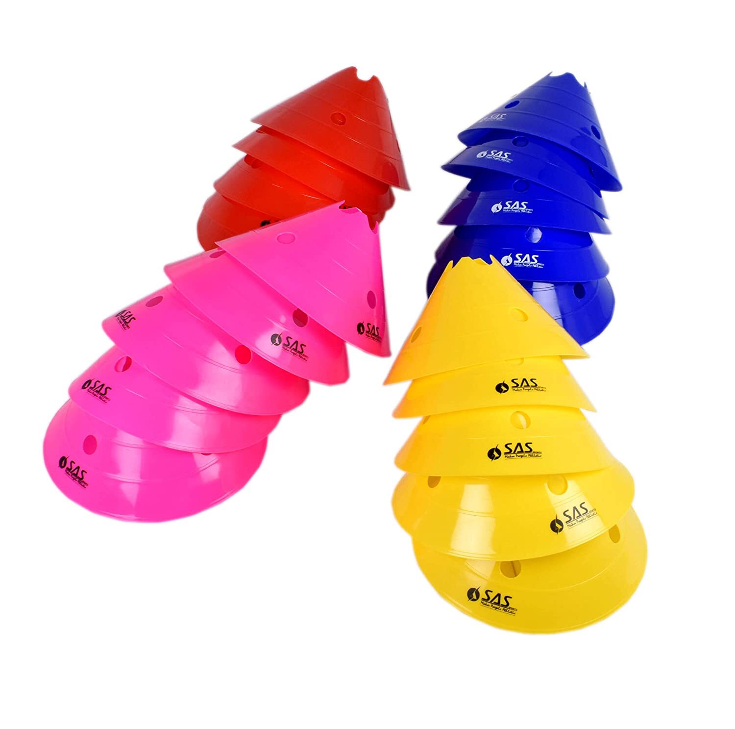 Sas Sports Mega Saucer Cone With Hole - Color: Multicolour
