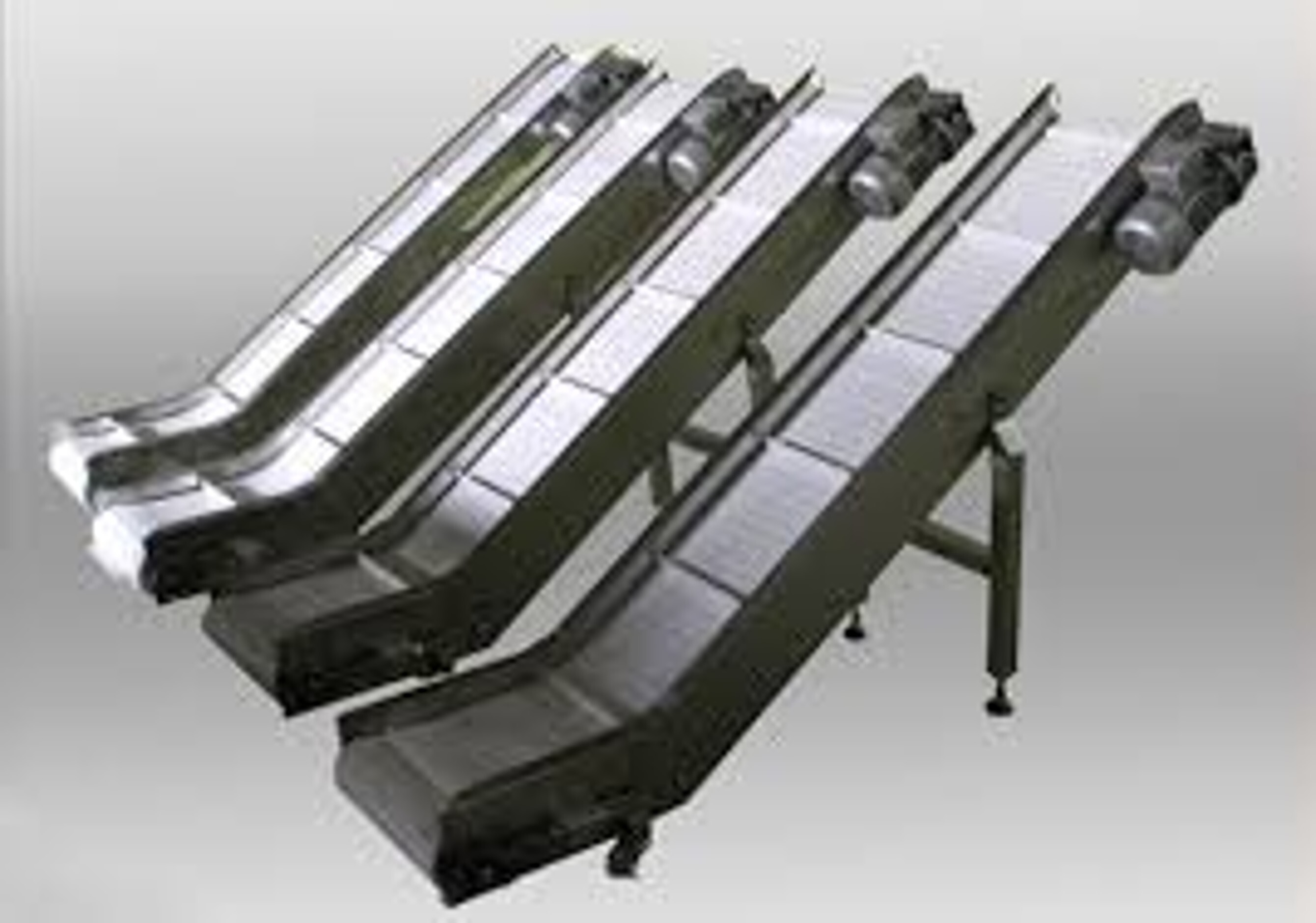 Industrial Pouch Conveyor - Belt Type: Bucket