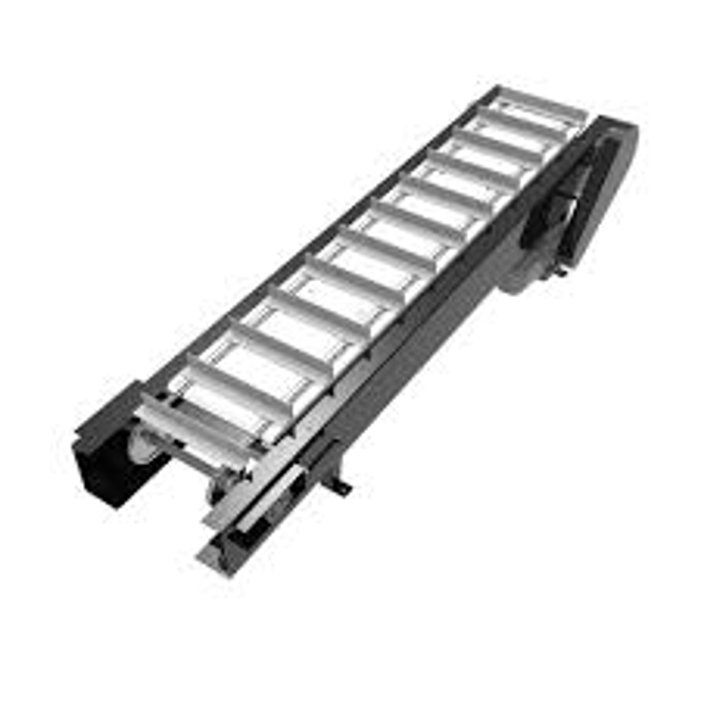Chain Conveyor - Mild Steel, Efficient Material Handling Solution | Durable Chain Structure For Versatile Applications