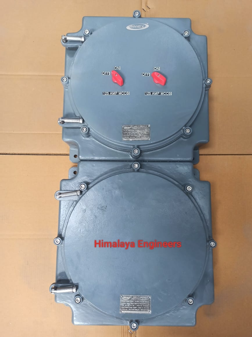 Flameproof Distribution Board - Cover Material: Metal Base
