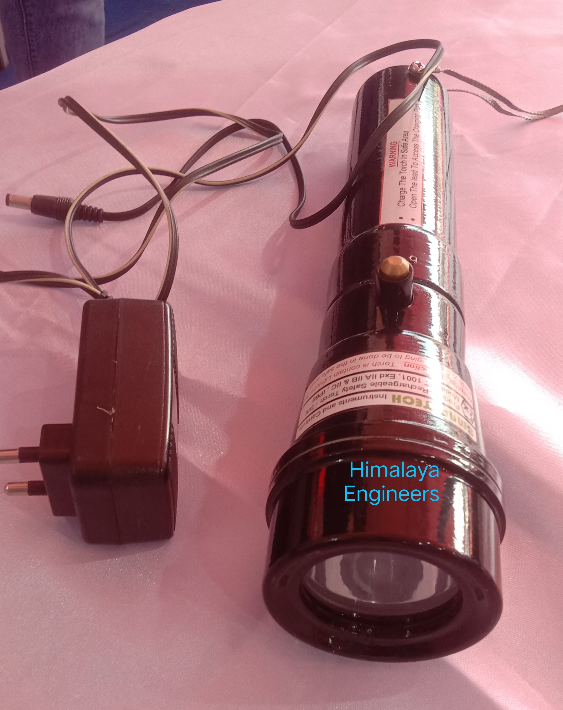 Flameproof Led Rechargeable Torch Dimension (L*w*h): 205 (L)* 65 Mm Dia Millimeter (Mm)