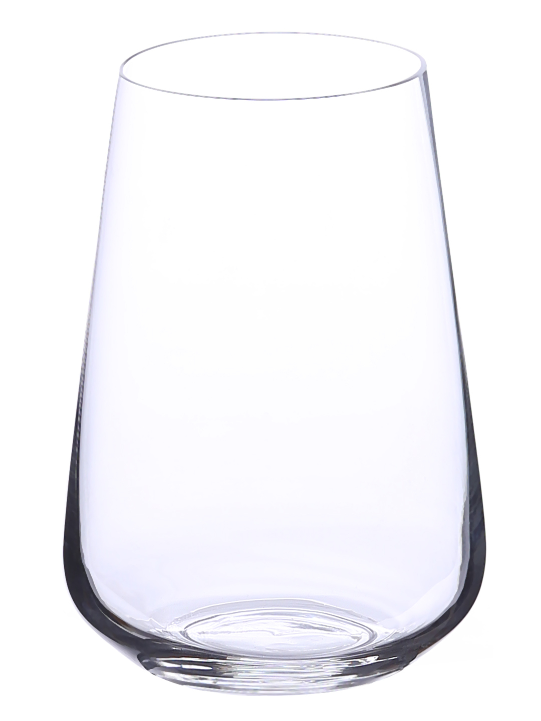 Bohemia Crystal Sandra Tall Highball Water Glass Set 380ml Set Of 6 - Color: Transparent