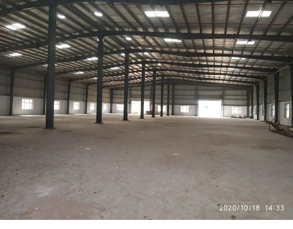 Prefab Aircraft Hangar Building - Steel, Sandwich Panel, Metal Sheet | Durable, Corrosion Resistant, Glass Wool Insulation, Compact Design, Easy Installation