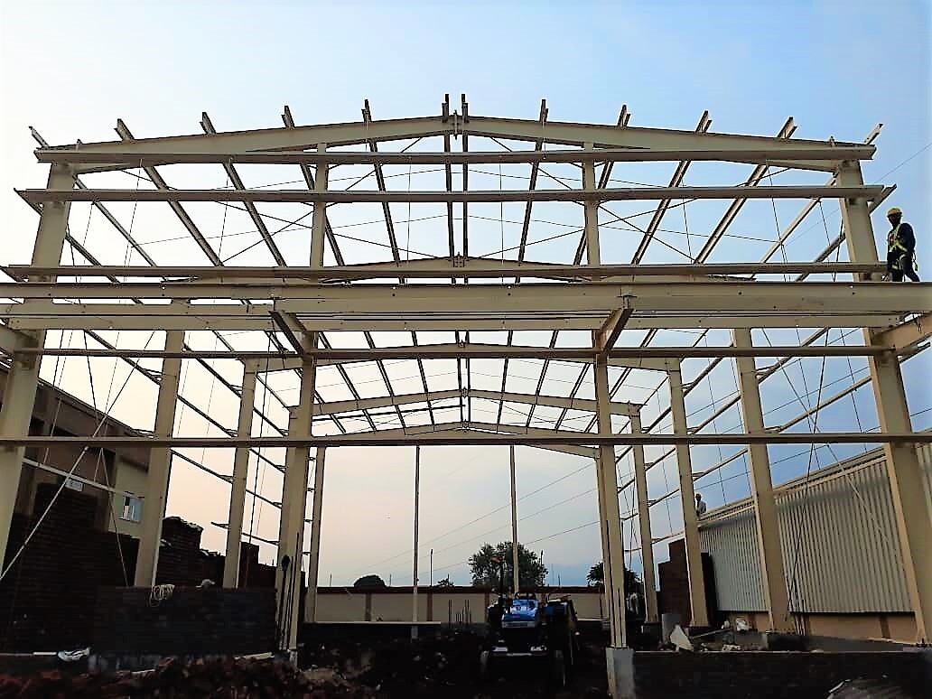 Steel Shed - Metal Sheet & Sandwich Panel | Insulated Roof With Glass Wool, Portable Design With Aluminum Sliding & Pvc Windows