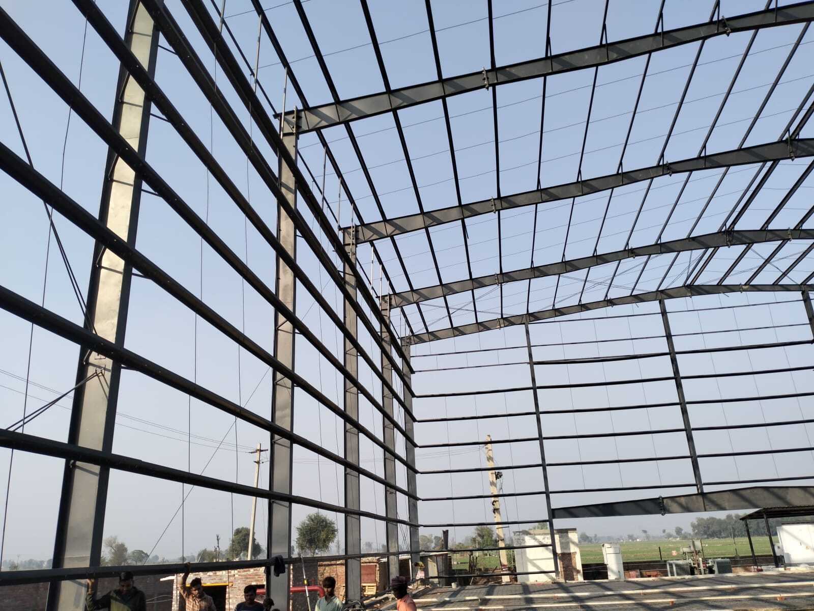 Steel Shed - Metal Sheet & Sandwich Panel | Insulated Roof With Glass Wool, Portable Design With Aluminum Sliding & Pvc Windows