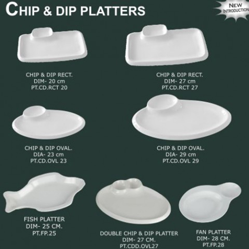 Ceramic White Platter - Large Serving Dish, Versatile Design For Appetizers, Main Courses, And Desserts | Oven-safe, Dishwasher-safe, Elegant Finish