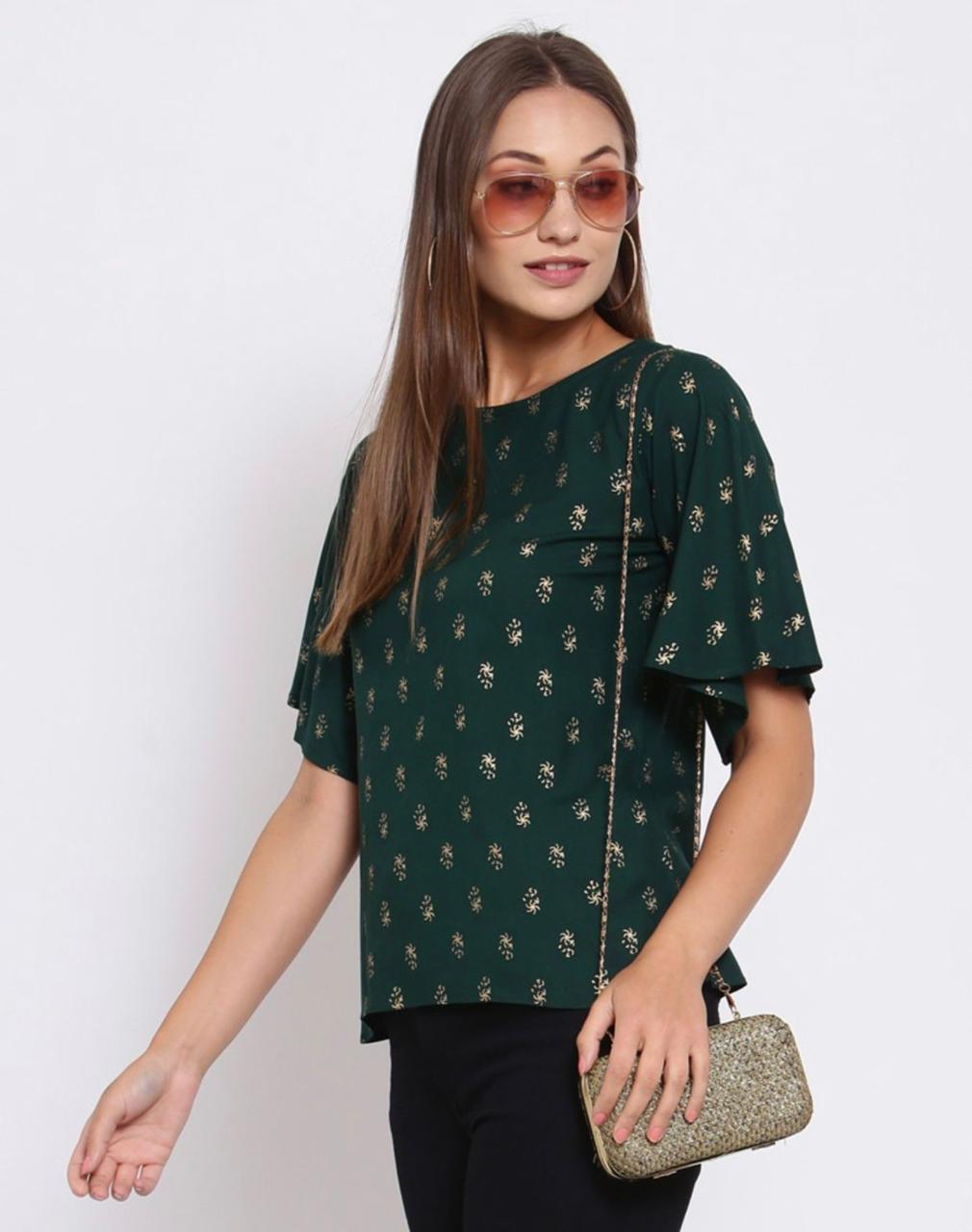 Designer Top - Luxurious Silk Blend Fabric, Elegant Fit For All Occasions