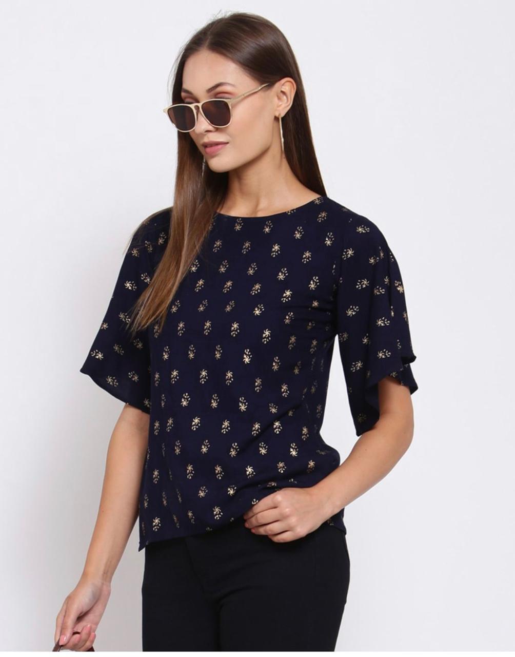 Designer Top - Luxurious Silk Blend Fabric, Elegant Fit For All Occasions