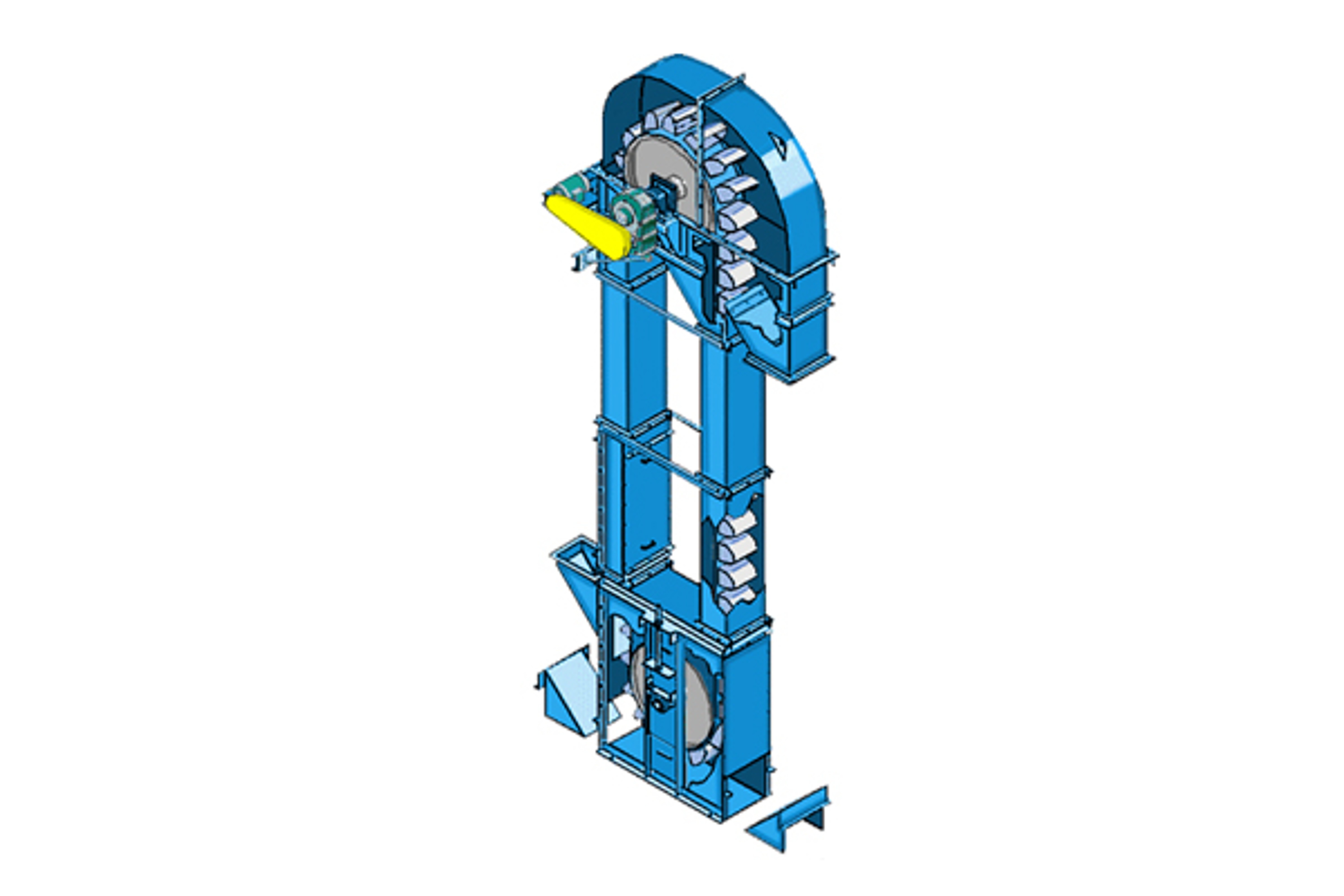 Bucket Elevator - Material: Mild Steel
