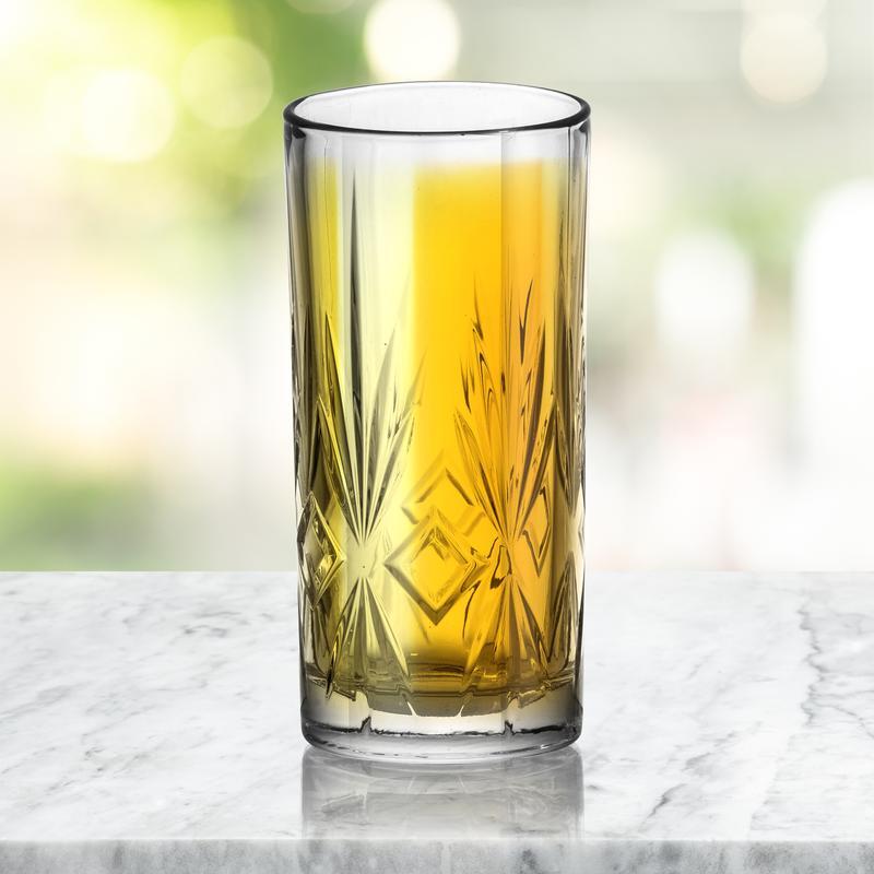 Uniglass Royal Juice And Cocktail Glass Set - Soda Lime Glass, 335ml Transparent, Set Of 2/4/6 Pcs