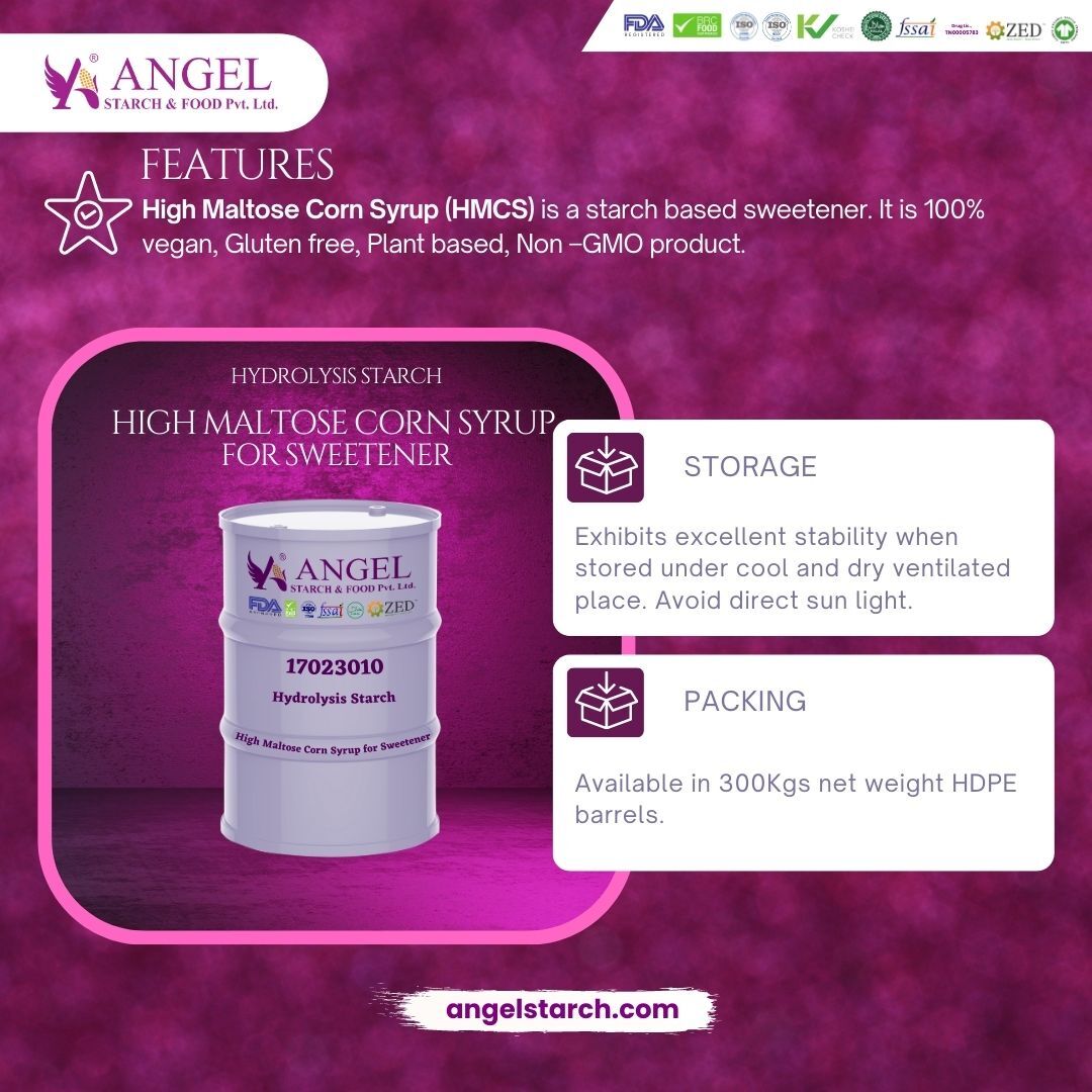 High Maltose Corn Syrup For Sweetener For Jam - Powder, 25 Lbs | Flavor: Original, Shelf Life: Six Months From Manufacturing Date