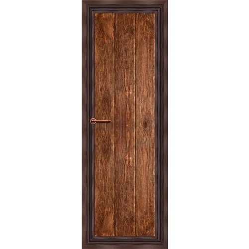 Design High Durability White Pvc Bathroom Door With Glossy Finish