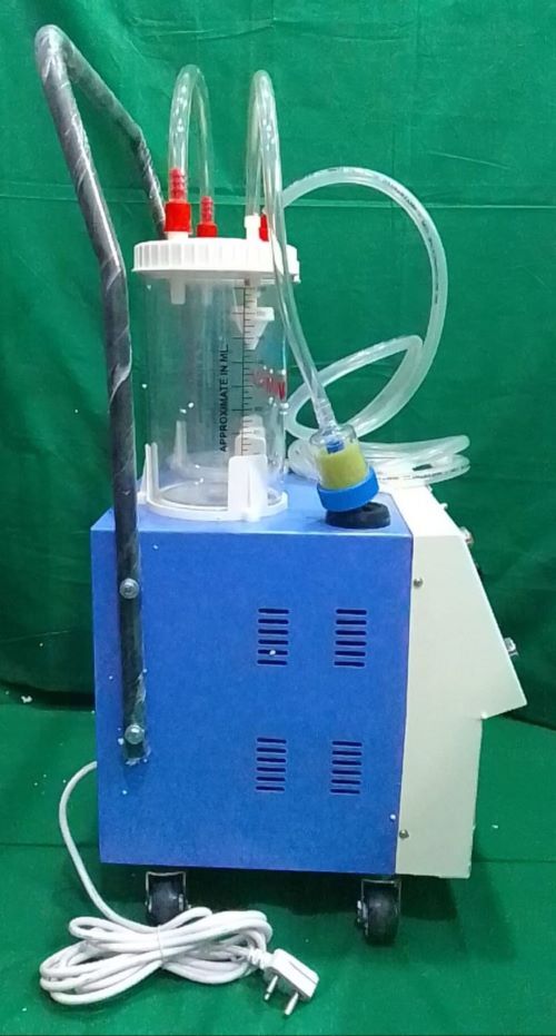 Suction Machine - Model Sm_005, 710mm Hg Capacity, 30-35 Lpm Flow Rate, Four-wheel Design, Whisper-quiet Operation Under 50 Db