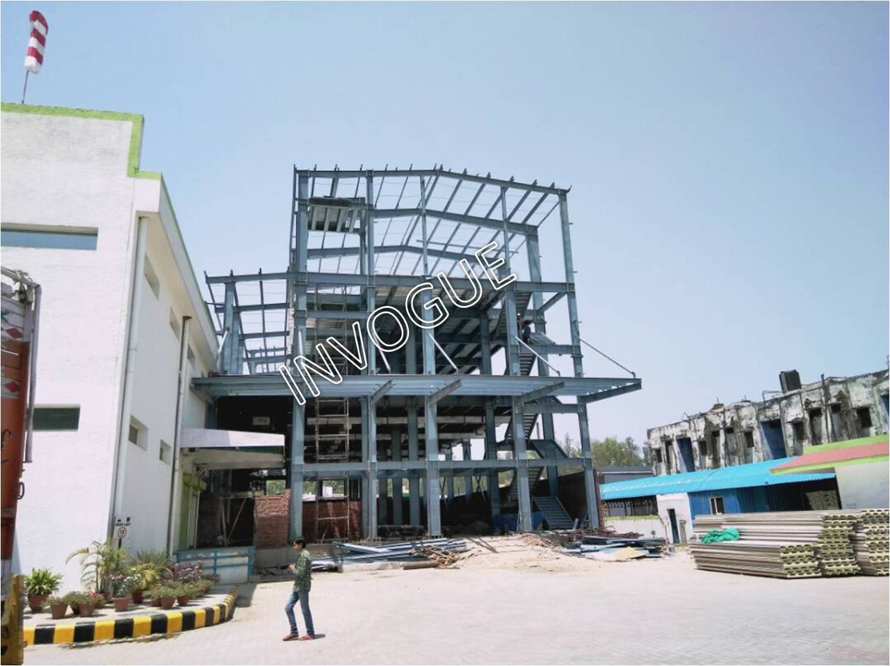 Sandwich Panel Mezzanine Building