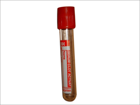 Serum Clot Activator Tube