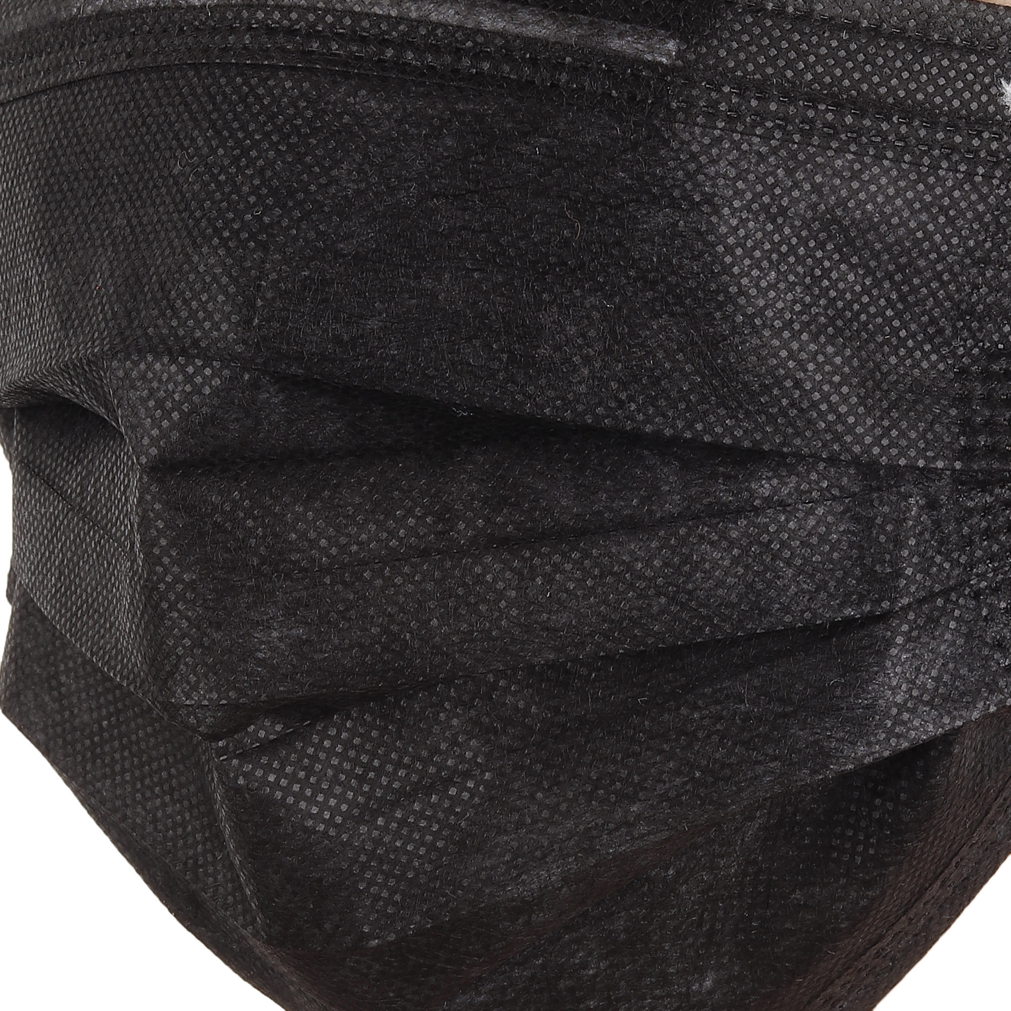 Nura 3 Ply Face Mask Anti-pollution Germ Protection Mask For Men Women Black