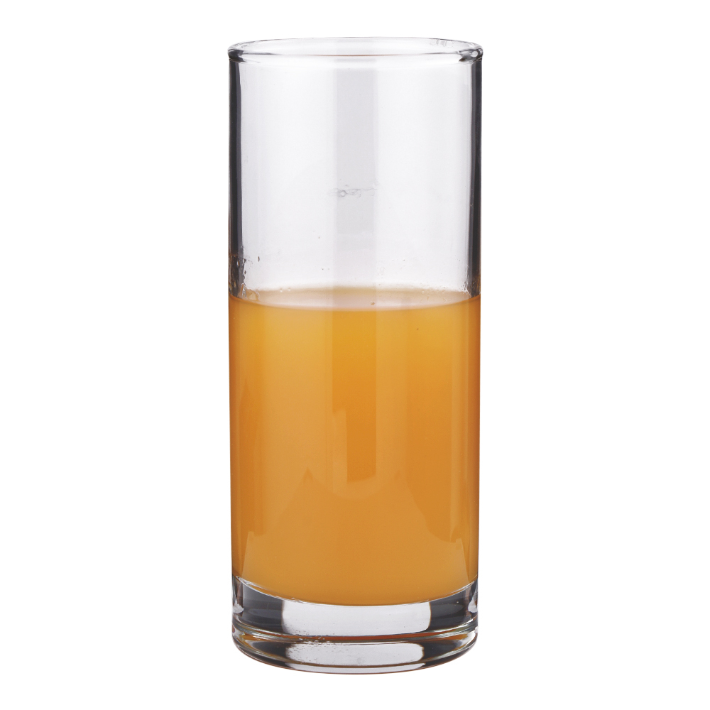 Smartserve Classico Imported Tall Water Juice Glass Set 275ml Set Of 6 - Color: Transparent