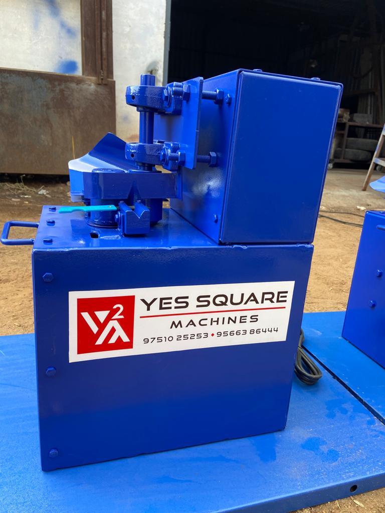 Coconut Broom Stick Making Machine - Color: Blue