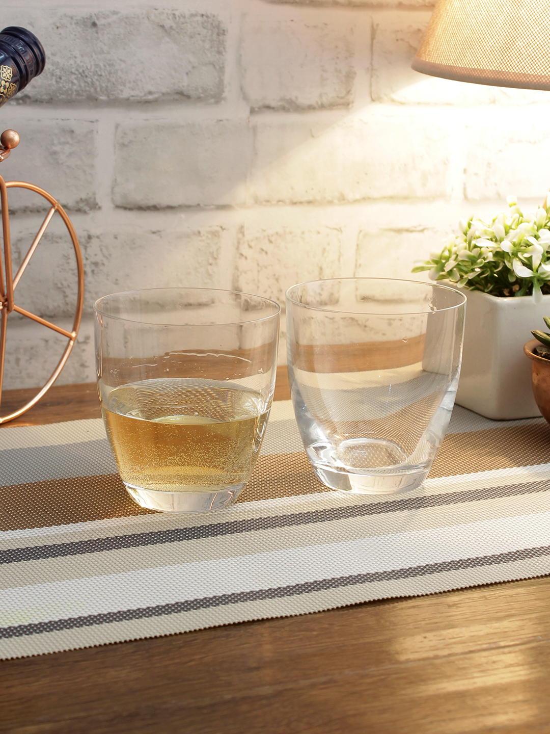 Bohemia Crystal Kate Whiskey Glass Set 300ml - 100% Lead Free Crystal, Set Of 6, Dishwasher-friendly, Transparent Finish