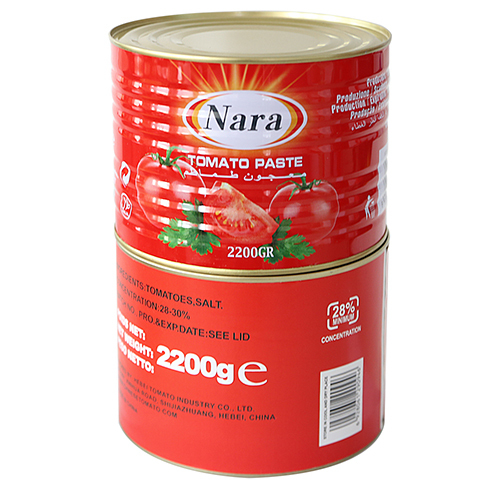 Tomato Paste 2200g - Concentration: High