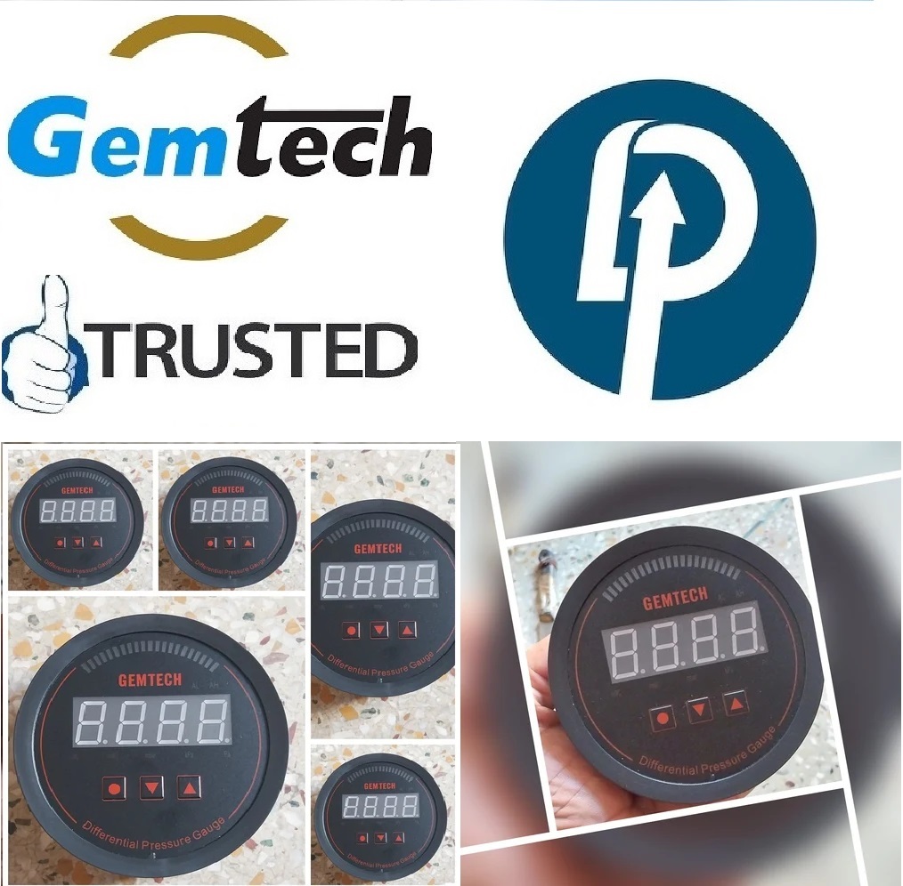 Gemtech Series 3000 Digital Pressure Gauge With Alarm Range 0 To 125 Pascal Chiraiyakot Uttar Pradesh India - Accuracy: A 1%fs