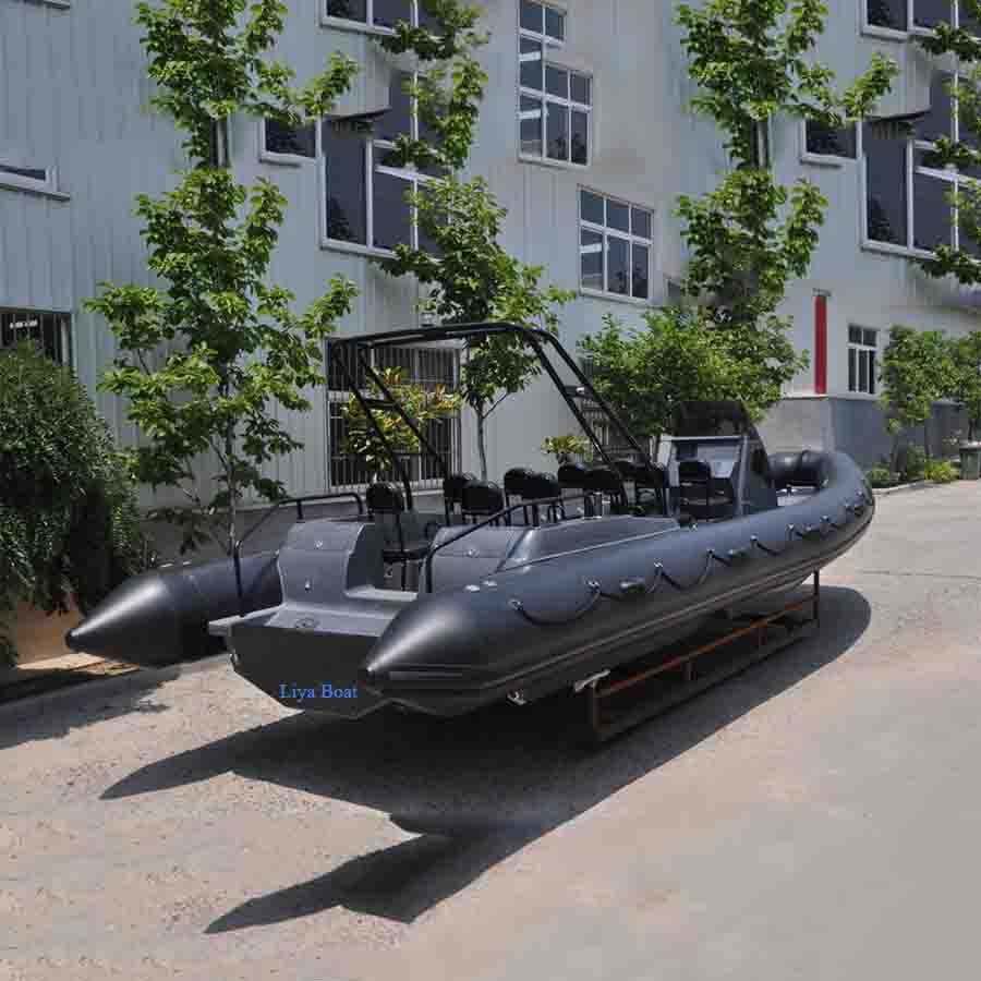 Liya 27ft High Speed Inflatable Semi Rigid Hull Rescue Rib Boats at ...