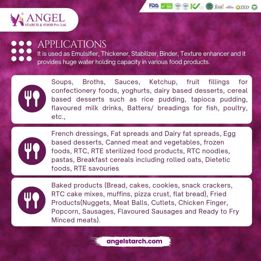 Original Modified Clean Label Potato Starch For Soups