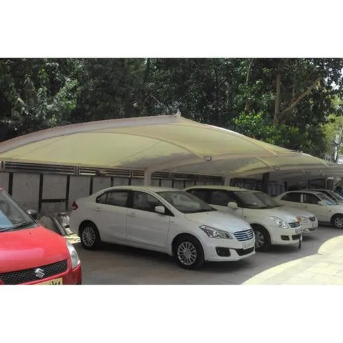 Tensile Parking Shade - Color: White
