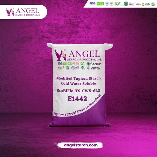 Original Modified E - 1442 Hydroxypropyl Distarch Phosphate Tapioca Starch Cold Water Soluble For Icecream