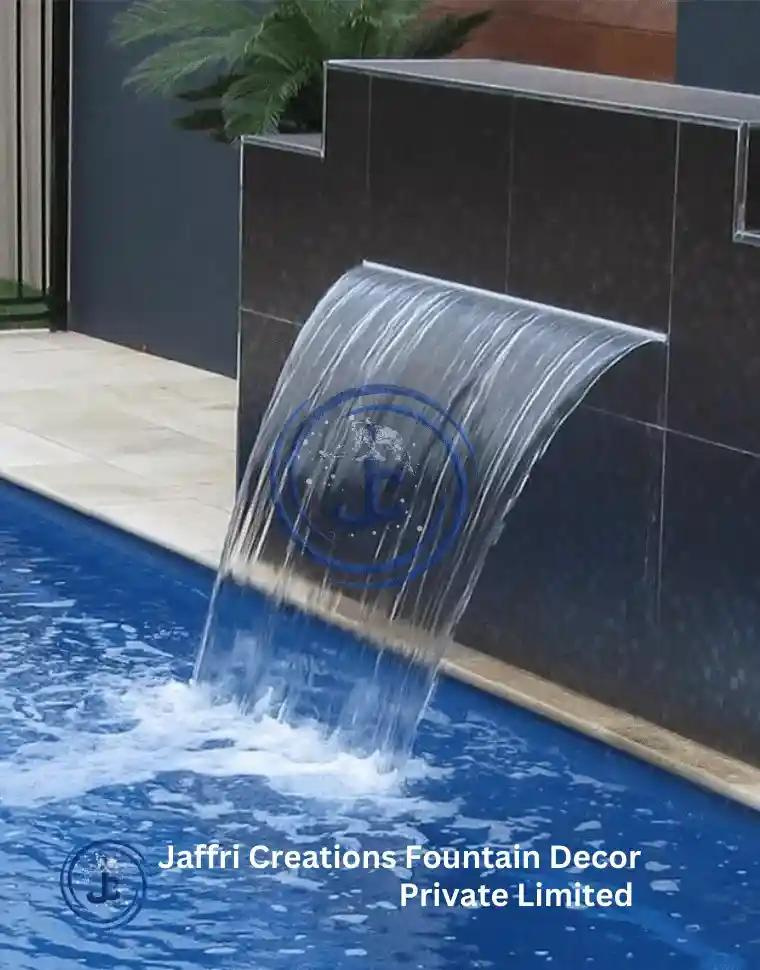 Ceramic Tiles Spillway Water Sheet