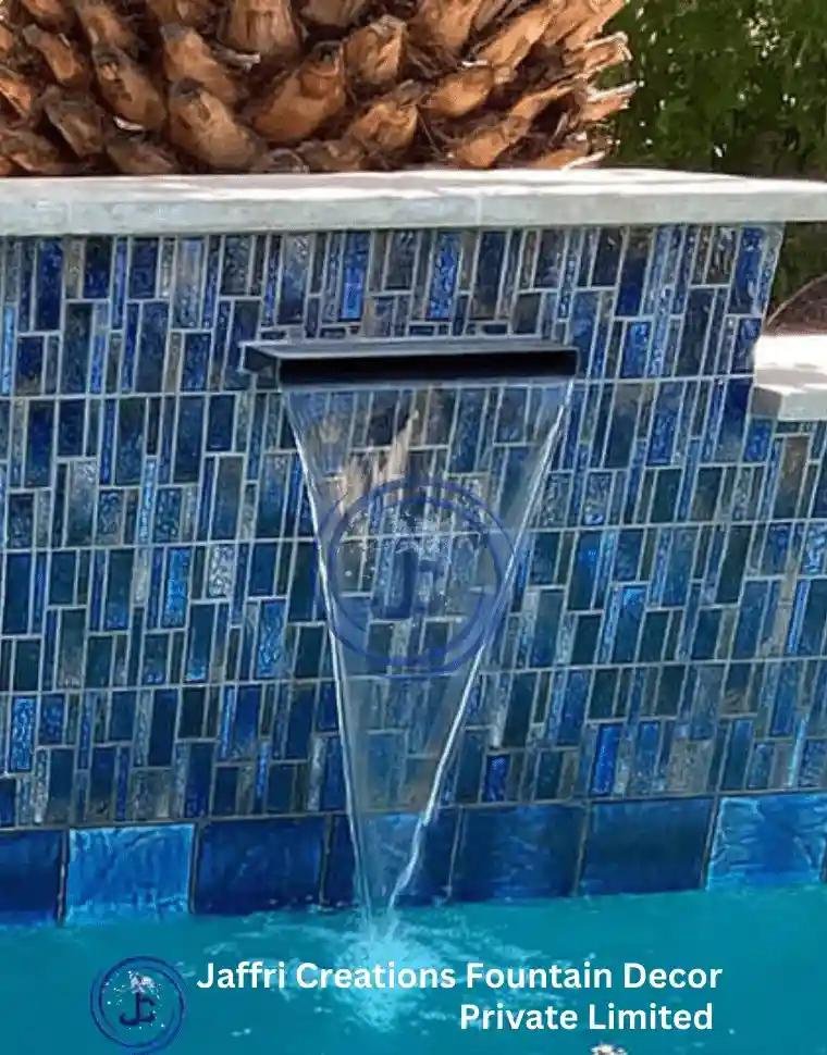 Ceramic Tiles Spillway Water Sheet