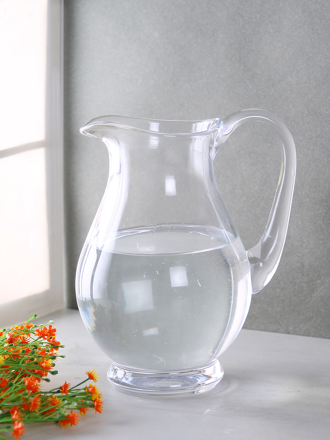 Bohemia Crystal Jug - 1500 Ml, Lead-free Transparent Glass | Dishwasher Safe, High Transparency & Mechanical Resistance
